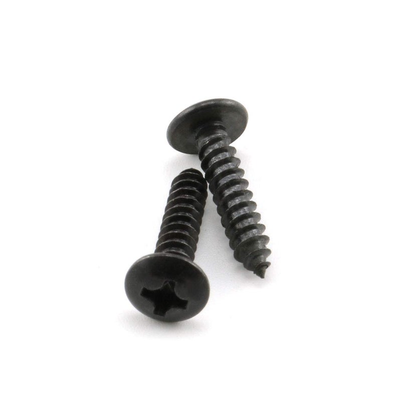 heyous 100pcs 1/4 inch (6.4mm) R-Type Cable Clamp Nylon Wire Hose Tube Fastener Fixed Cable Tie Mount Organizer Holder R Type Cable Clip with Mounting Screw Black - Image 5